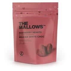 Raspberry hearts - The Mallows - slikforvoksne.dk